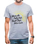 Warm Air, Salty Hair, Beach Chair, Not A Care Mens T-Shirt