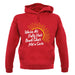 Warm Air, Salty Hair, Beach Chair, Not A Care unisex hoodie