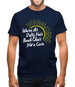 Warm Air, Salty Hair, Beach Chair, Not A Care Mens T-Shirt