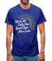 Warm Air, Salty Hair, Beach Chair, Not A Care Mens T-Shirt