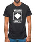 Warning Difficult Mens T-Shirt