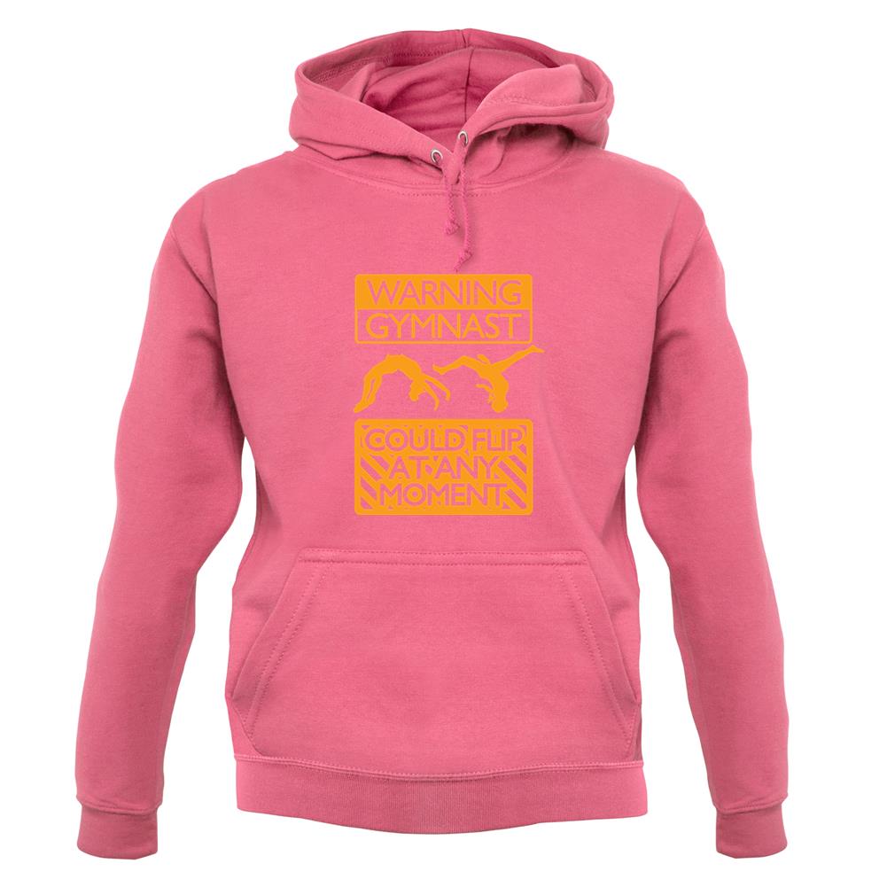 Warning Gymnast Unisex Hoodie