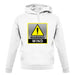 Wind Warning Symbol unisex hoodie