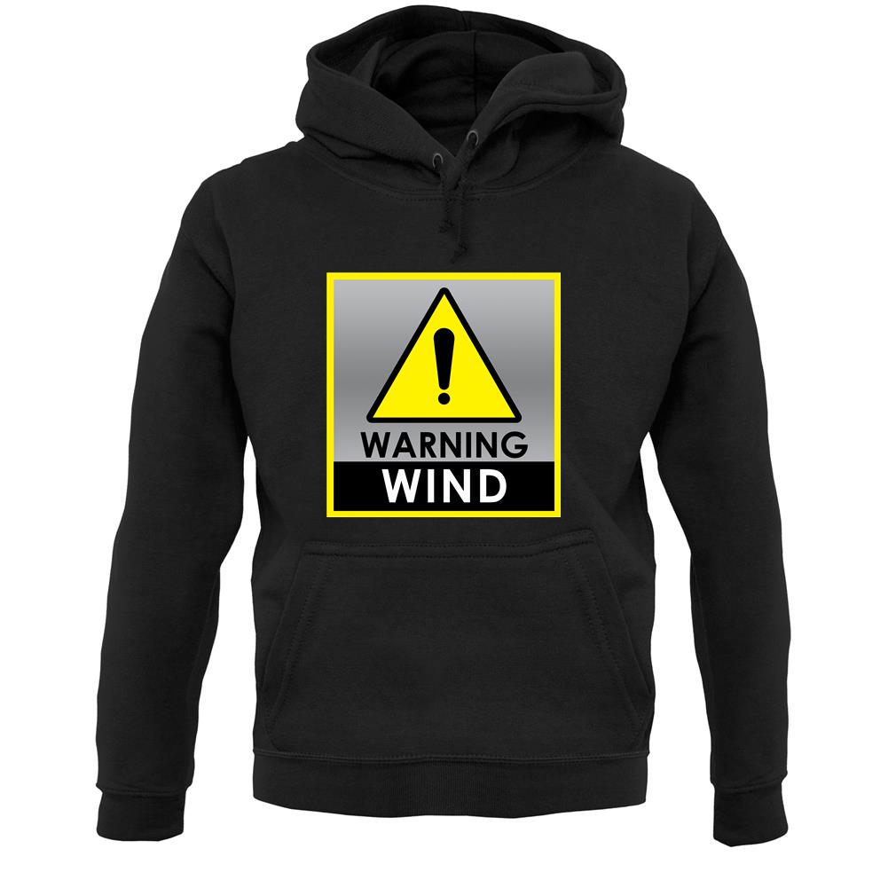 Wind Warning Symbol Unisex Hoodie