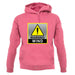 Wind Warning Symbol unisex hoodie