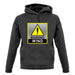 Wind Warning Symbol unisex hoodie