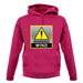 Wind Warning Symbol unisex hoodie
