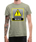 Wind Warning Symbol Mens T-Shirt