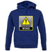 Wind Warning Symbol unisex hoodie