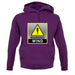 Wind Warning Symbol unisex hoodie