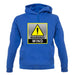 Wind Warning Symbol unisex hoodie