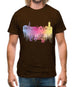 Cardiff Silhouette Mens T-Shirt
