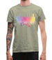 Cardiff Silhouette Mens T-Shirt