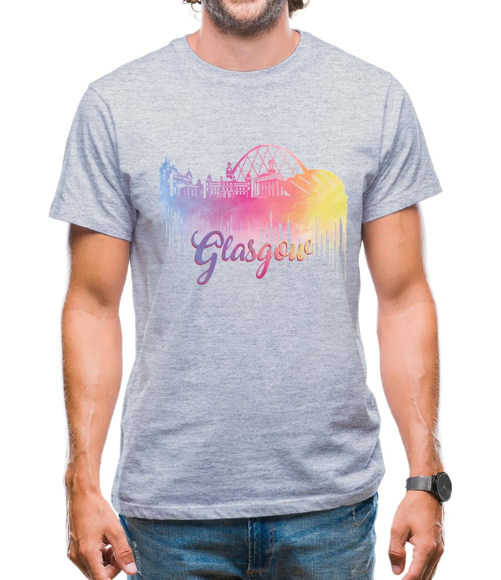 Glasgow Silhouette Mens T-Shirt