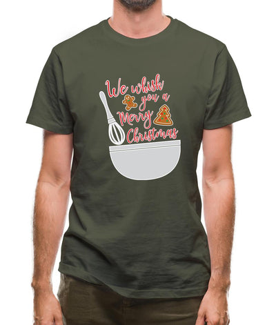 We Whisk You A Merry Christmas Mens T-Shirt