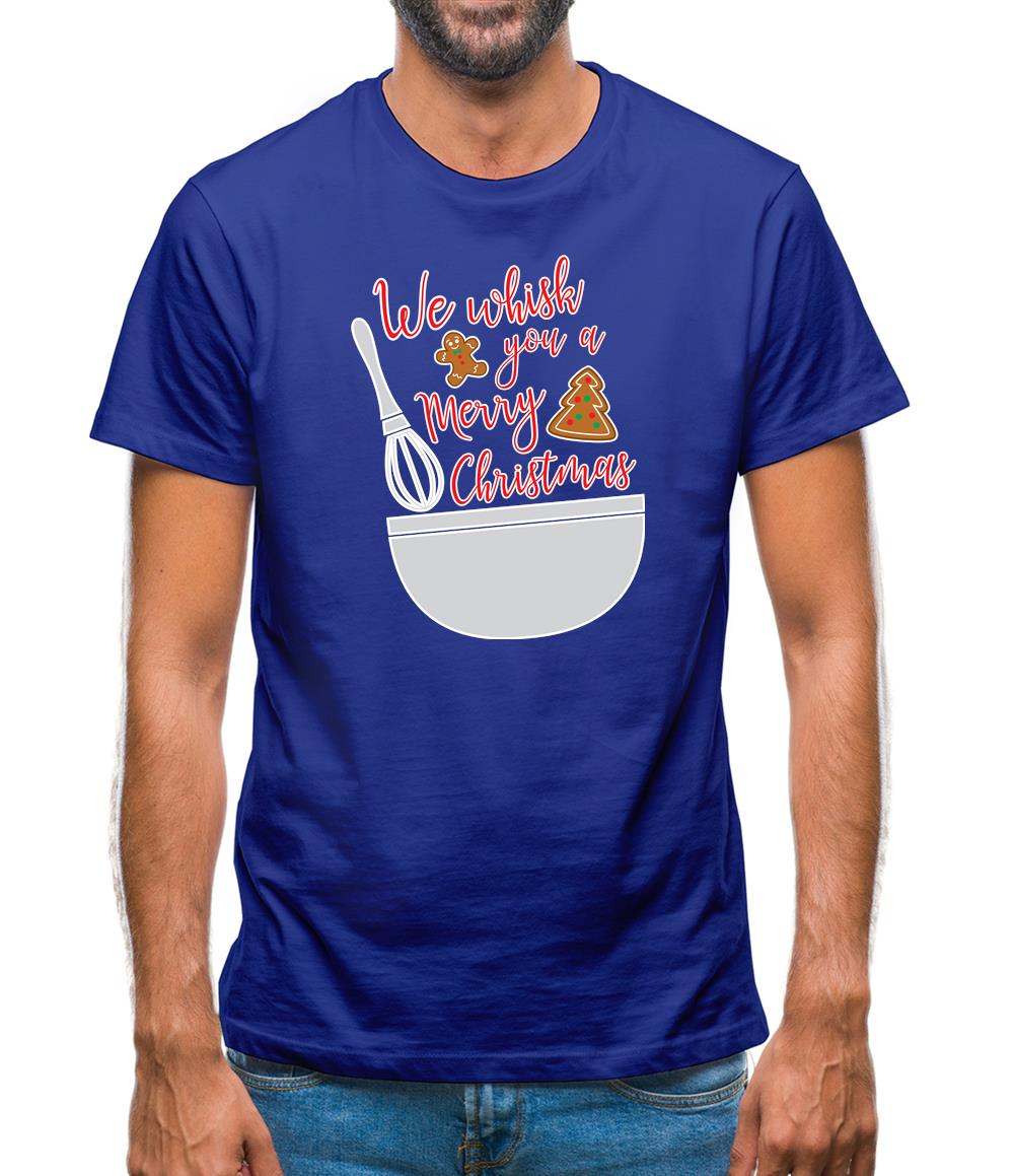 We Whisk You A Merry Christmas Mens T-Shirt