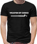 Dressdown Weapon Of Choice Field Hockey Mens T-Shirt