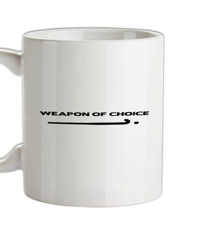 Weapon Of Choice Field Hockey Ceramic Mug