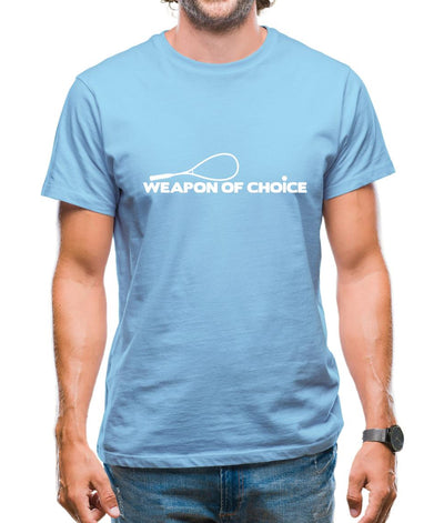 Weapon Of Choice Squash Mens T-Shirt