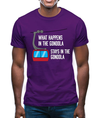 What Happens In The Gondola Mens T-Shirt