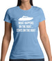 What Happens On The Boat, Stays On The Boat Womens T-Shirt