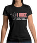 I Bake What's Your Super Power Male Design Womens T-Shirt