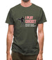 I Play Cricket What's Your Super Power Male Design Mens T-Shirt