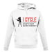 I Cycle What's Your Super Power Female unisex hoodie