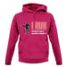 I Run What'S Your Super Power Male Design unisex hoodie