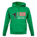 I Run What'S Your Super Power Male Design unisex hoodie