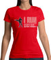 I Run What'S Your Super Power Male Design Womens T-Shirt