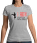 I Run What'S Your Super Power Male Design Womens T-Shirt