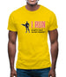 I Run What'S Your Super Power Male Design Mens T-Shirt