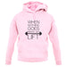 When Nothing Goes Right, Go Lift unisex hoodie
