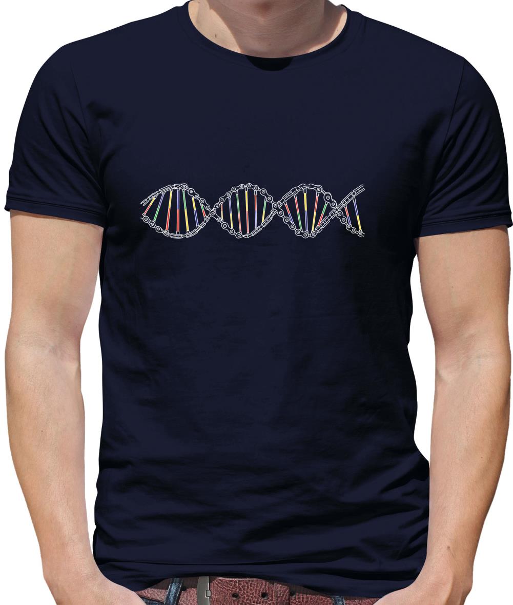 Cycling Dna Mens T-Shirt