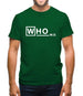 Who M.D Mens T-Shirt