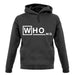 Who M.D unisex hoodie