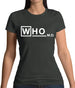 Who M.D Womens T-Shirt