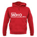 Who M.D unisex hoodie