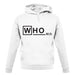 Who M.D unisex hoodie