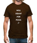 Squat For Pizza Mens T-Shirt