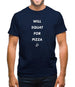 Squat For Pizza Mens T-Shirt