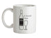 Established 1950 Roman Numerals Ceramic Mug