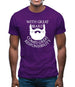 With Great Beard Comes Great Responsibility Mens T-Shirt