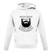 With Great Beard Comes Great Responsibility unisex hoodie