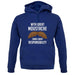 With Great Moustache unisex hoodie