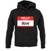 Hello My Name Is Woe (Woe Is Me) unisex hoodie