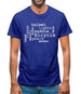 Bicycle Word Cloud Mens T-Shirt