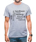 Girls Word Cloud Mens T-Shirt
