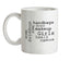 Girls Word Cloud Ceramic Mug